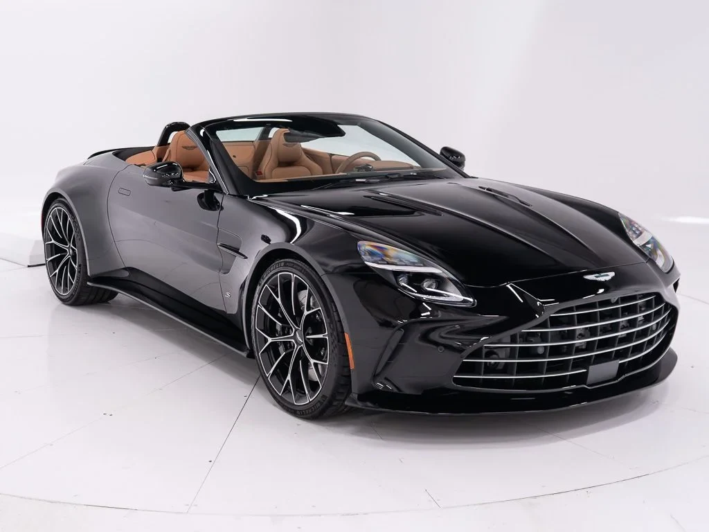 2026 Aston Martin Vantage S Roadster for sale, exterior, Jet Black