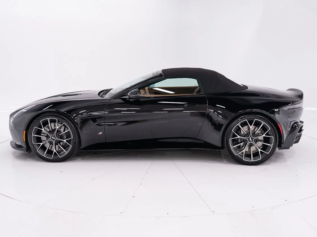 2026 Aston Martin Vantage S Roadster for sale, exterior, Jet Black