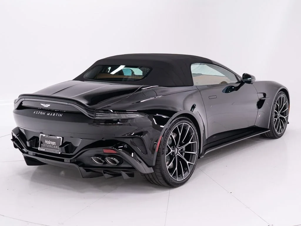 2026 Aston Martin Vantage S Roadster for sale, exterior, Jet Black