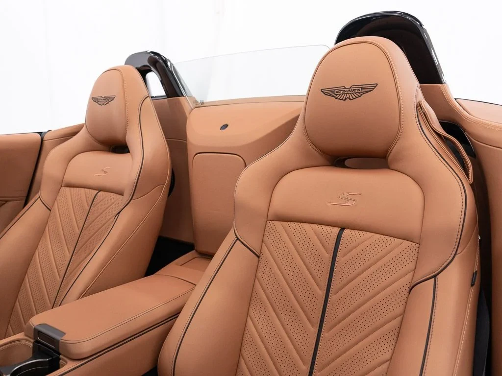 2026 Aston Martin Vantage S Roadster interior, seats