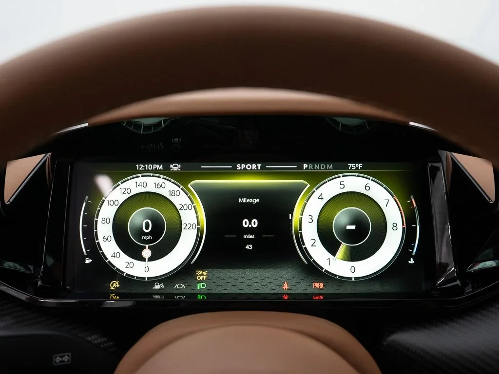 2026 Aston Martin Vantage S Roadster interior