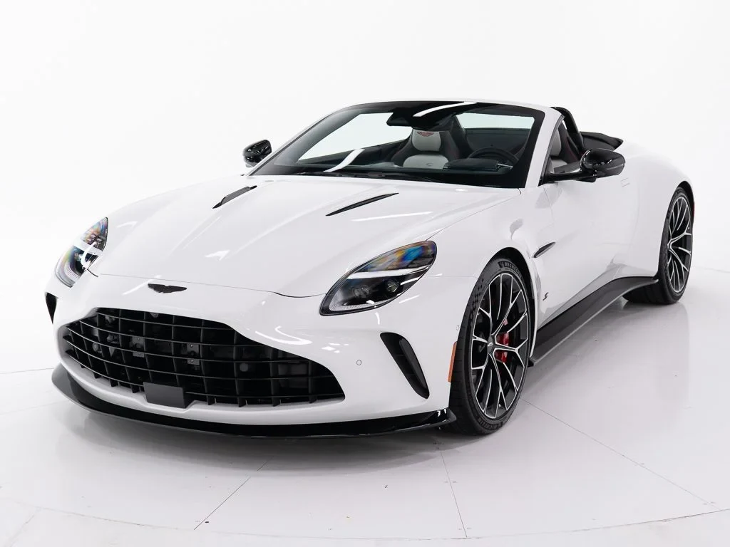 2026 Aston Martin Vantage S Roadster, Lunar White