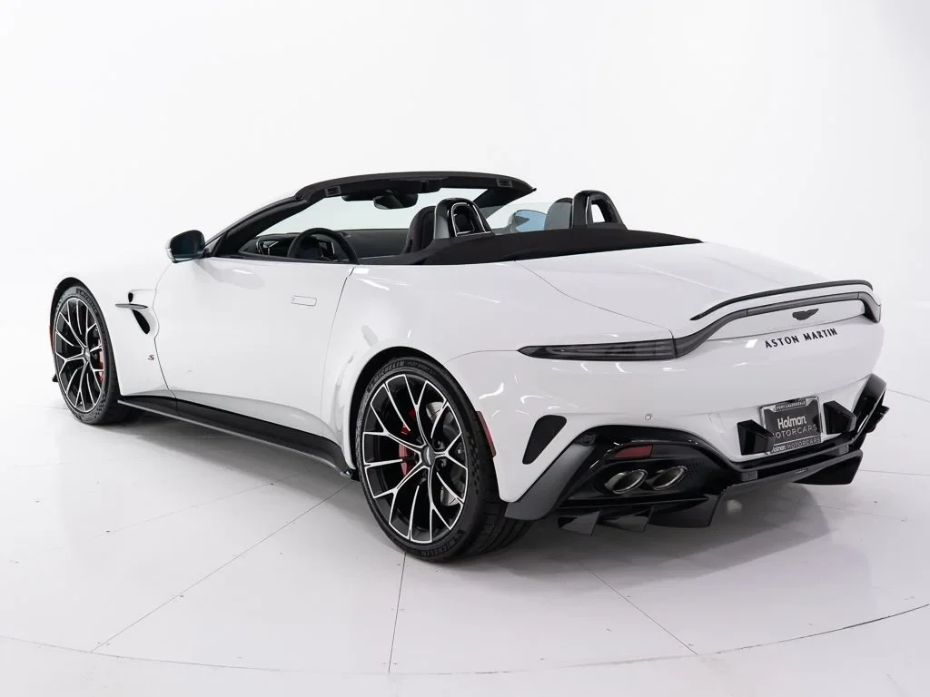 2026 Aston Martin Vantage S Roadster for sale, exterior, Lunar White