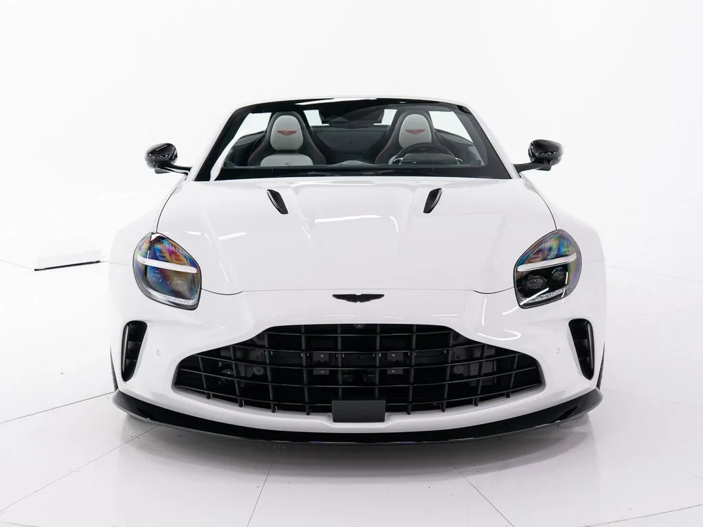 2026 Aston Martin Vantage S Roadster for sale, exterior, Lunar White