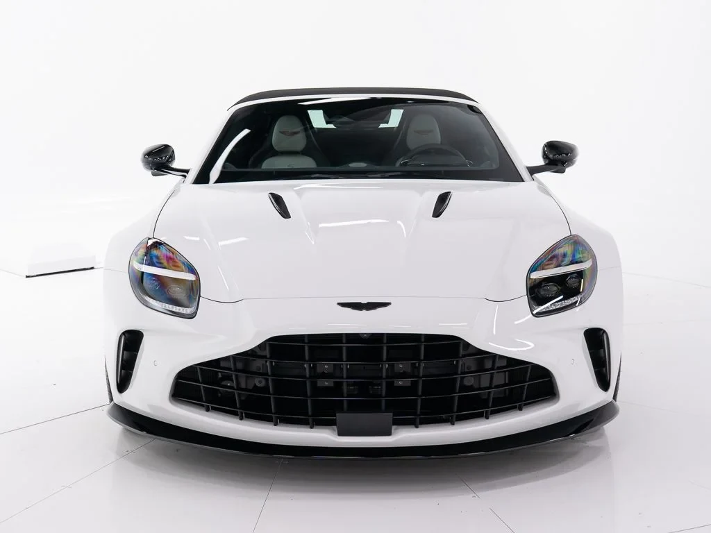 2026 Aston Martin Vantage S Roadster for sale, exterior, Lunar White