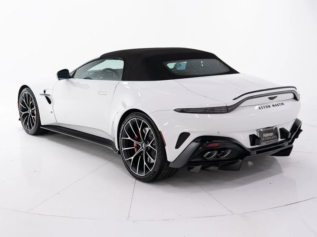 2026 Aston Martin Vantage S Roadster for sale, exterior, Lunar White
