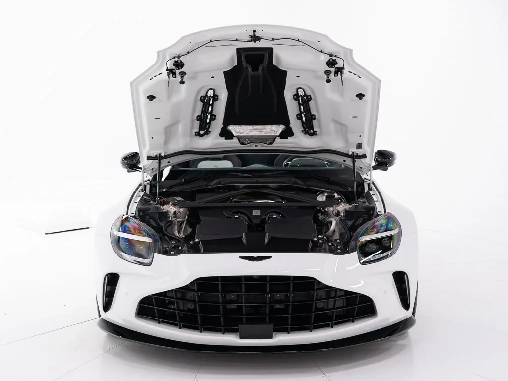 2026 Aston Martin Vantage S Roadster for sale, exterior, Lunar White
