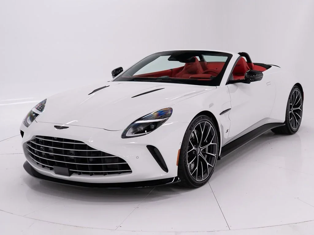 2026 Aston Martin Vantage S Roadster, Lunar White