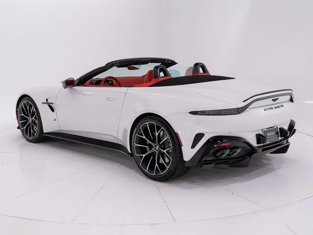 2026 Aston Martin Vantage S Roadster for sale, exterior, Lunar White