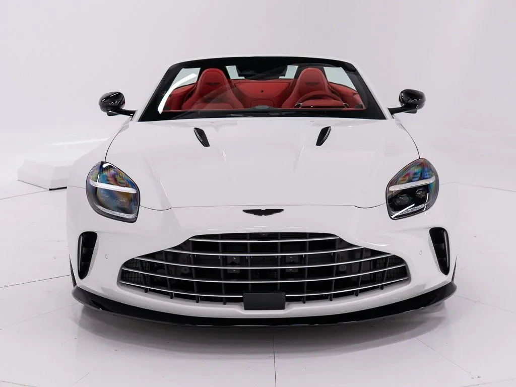 2026 Aston Martin Vantage S Roadster for sale, exterior, Lunar White