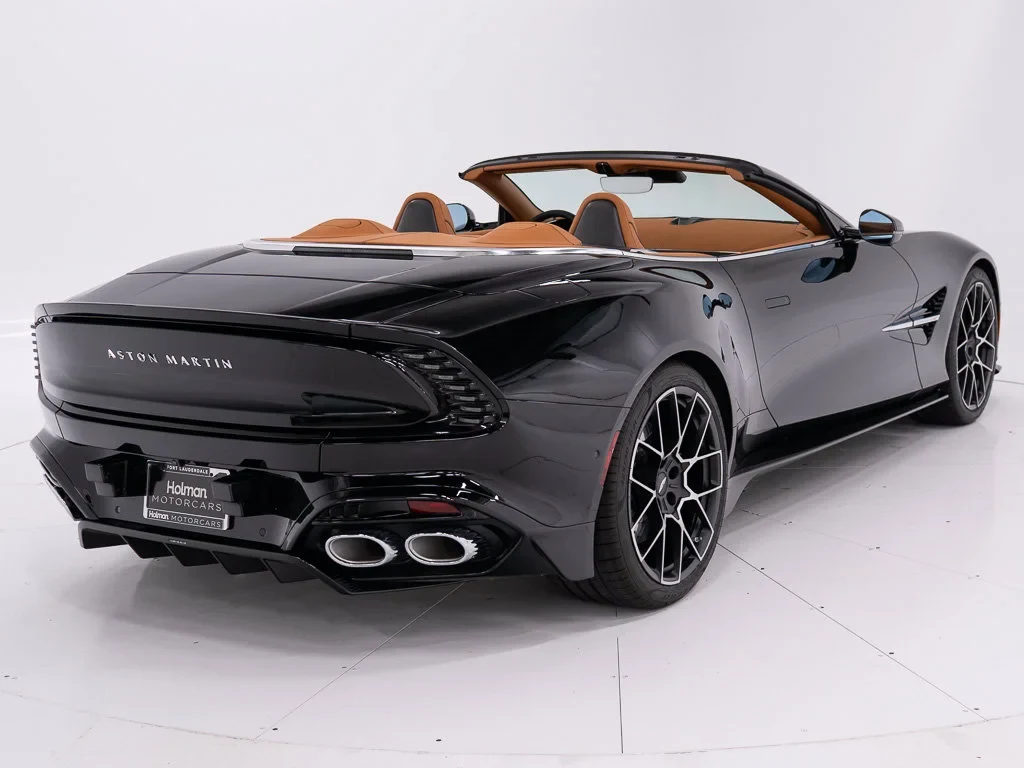 2026 Aston Martin Vanquish Volante for sale, exterior, Jet Black