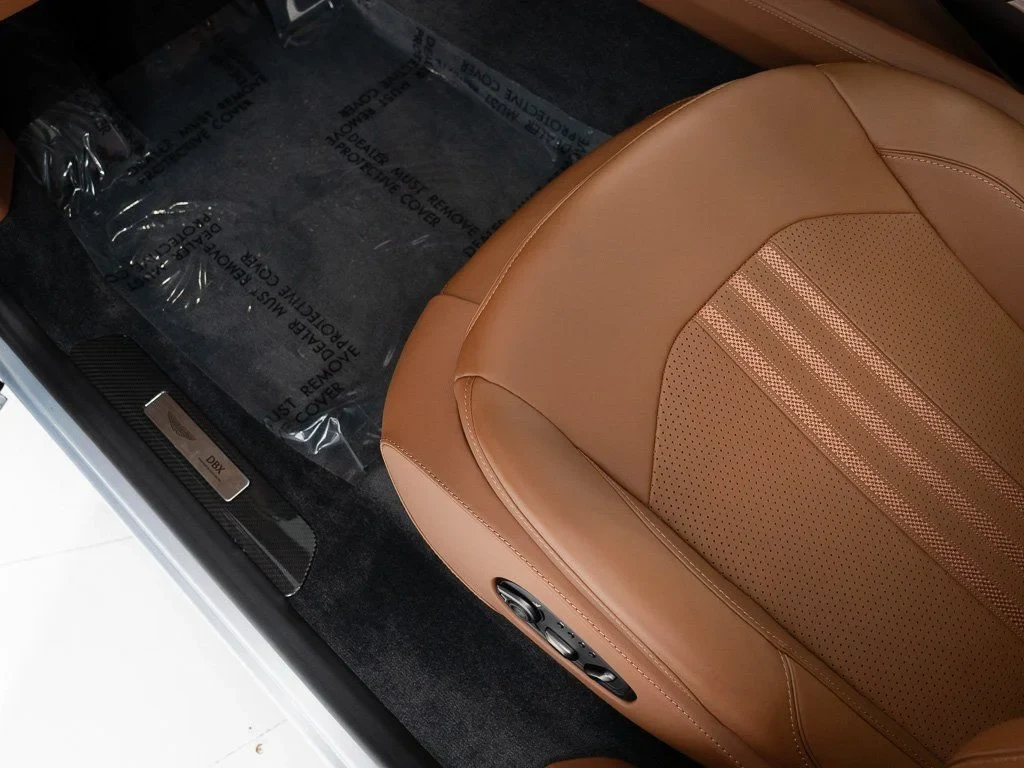 2026 Aston Martin DBX 707 interior, seats, Q Centenary Saddle Tan