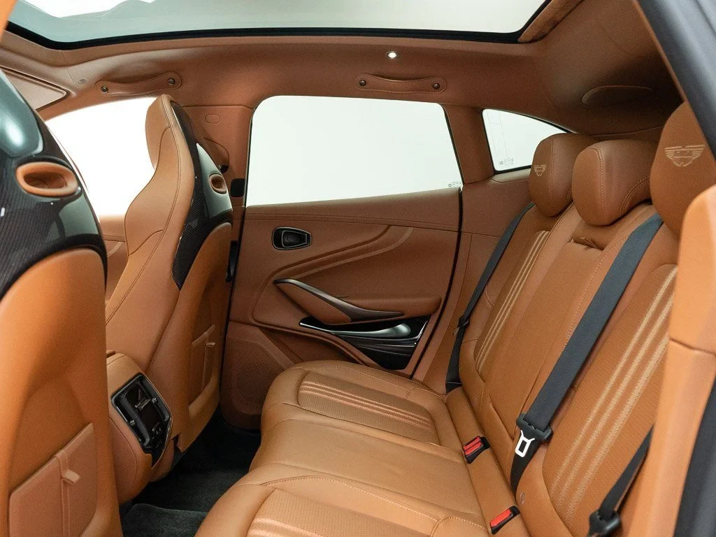 2026 Aston Martin DBX 707 interior, seats, Q Centenary Saddle Tan