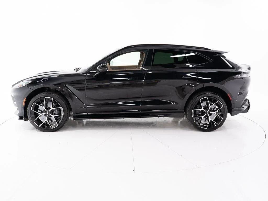 2026 Aston Martin DBX 707, side profile, Onyx Black