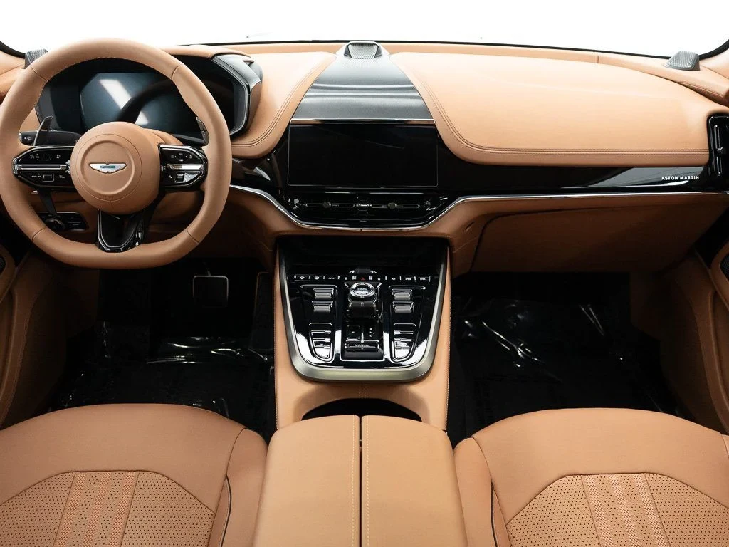 2026 Aston Martin DBX 707 interior, Copper Tan Metallic