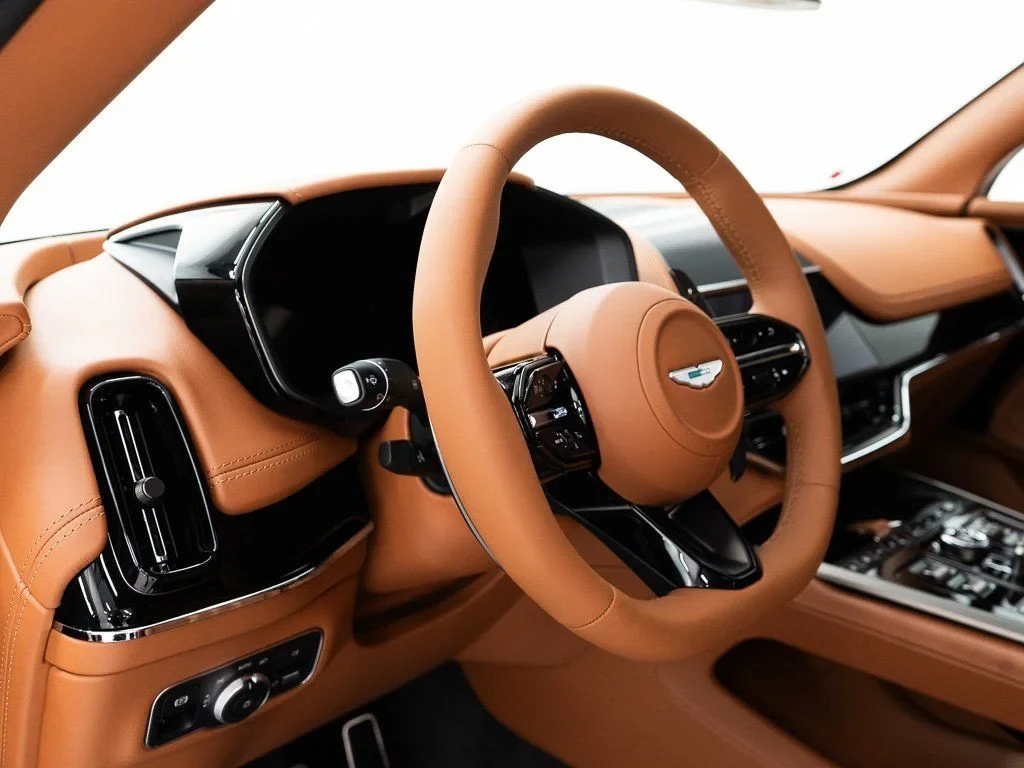 2026 Aston Martin DBX 707 interior, Q Centenary Saddle Tan