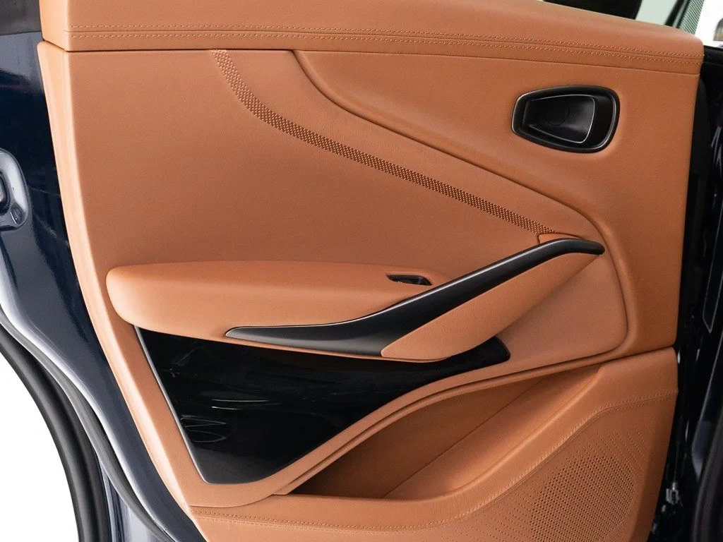 2026 Aston Martin DBX 707 interior, door panel, Q Centenary Saddle Tan