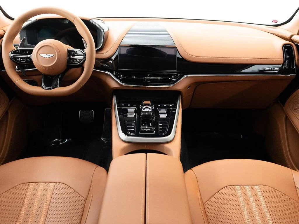 2026 Aston Martin DBX 707 interior, Q Centenary Saddle Tan