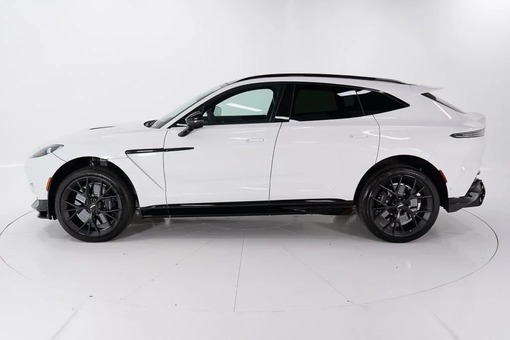 2026 Aston Martin DBX 707, side profile, Zenith White