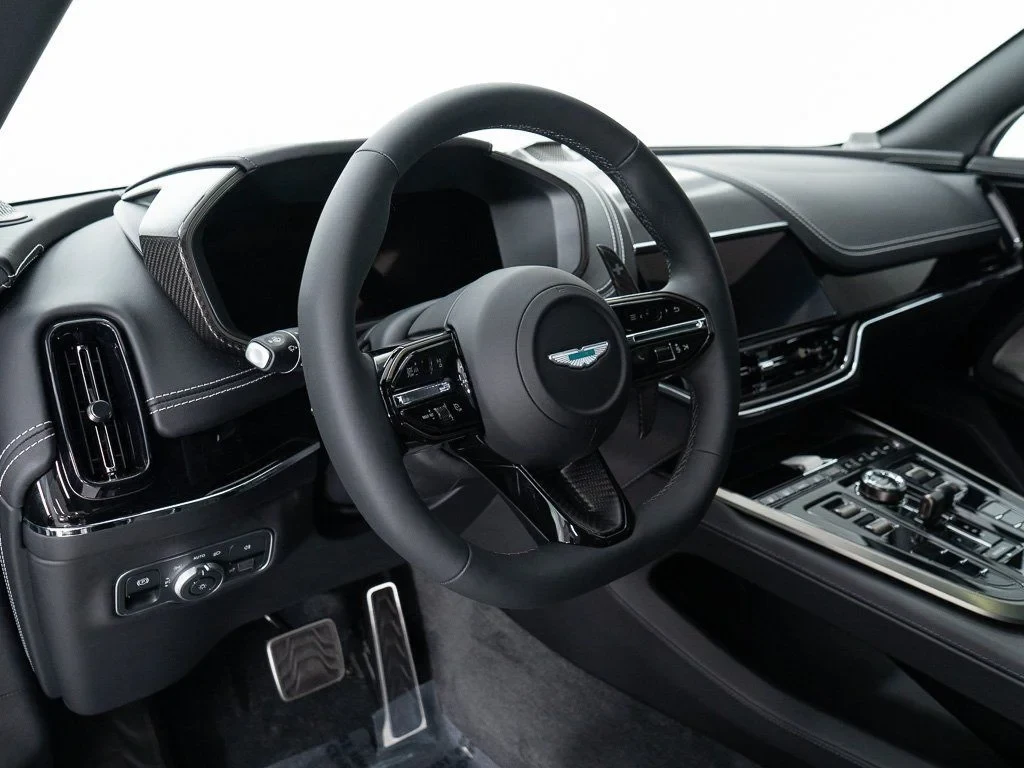 2026 Aston Martin DBX 707 interior, dashboard, Onyx Black