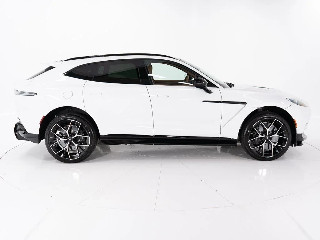 2026 Aston Martin DBX 707, side profile, Zenith White