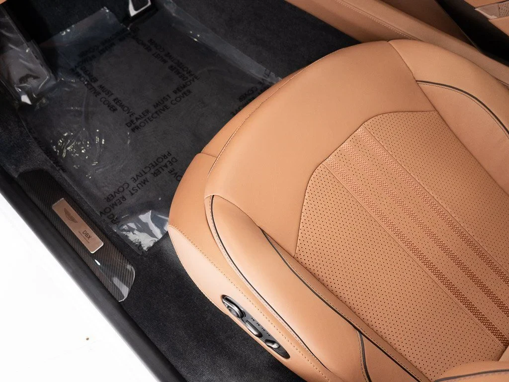 2026 Aston Martin DBX 707 interior, seats, Copper Tan Metallic