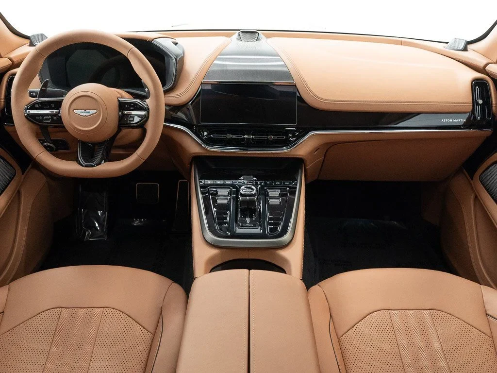 2026 Aston Martin DBX 707 interior, Copper Tan Metallic