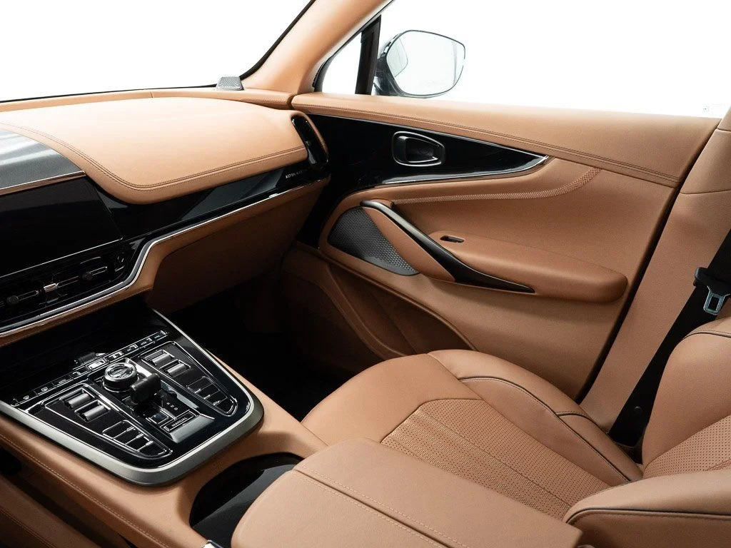 2026 Aston Martin DBX 707 interior, seats, Copper Tan Metallic