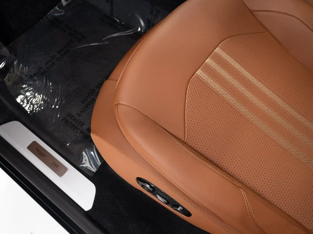 2026 Aston Martin DBX 707 interior, seats, Q Centenary Saddle Tan
