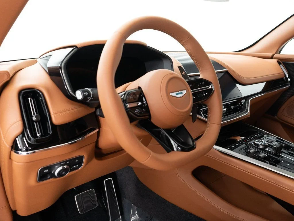2026 Aston Martin DBX 707 interior, Q Centenary Saddle Tan