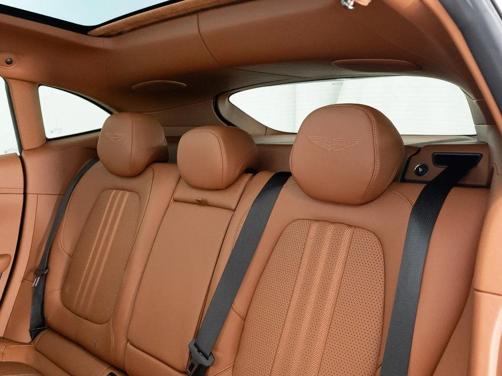 2026 Aston Martin DBX 707 interior, seats, Q Centenary Saddle Tan