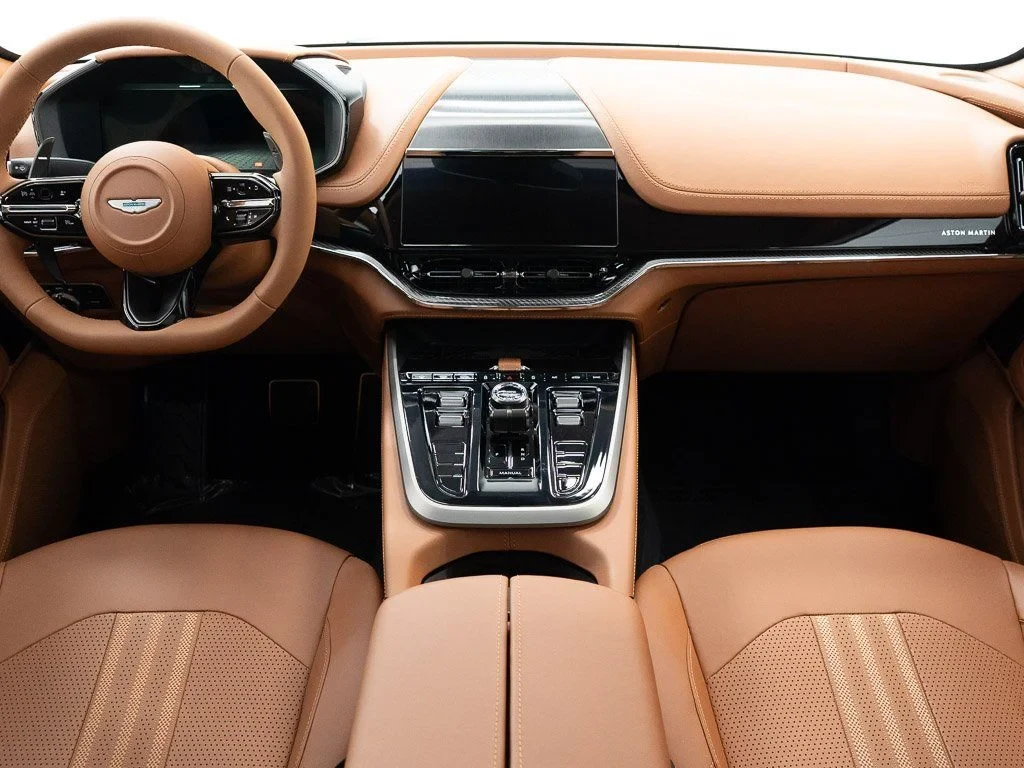 2026 Aston Martin DBX 707 interior, Q Centenary Saddle Tan