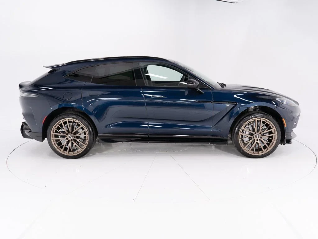 2026 Aston Martin DBX 707, side profile, Midnight Blue