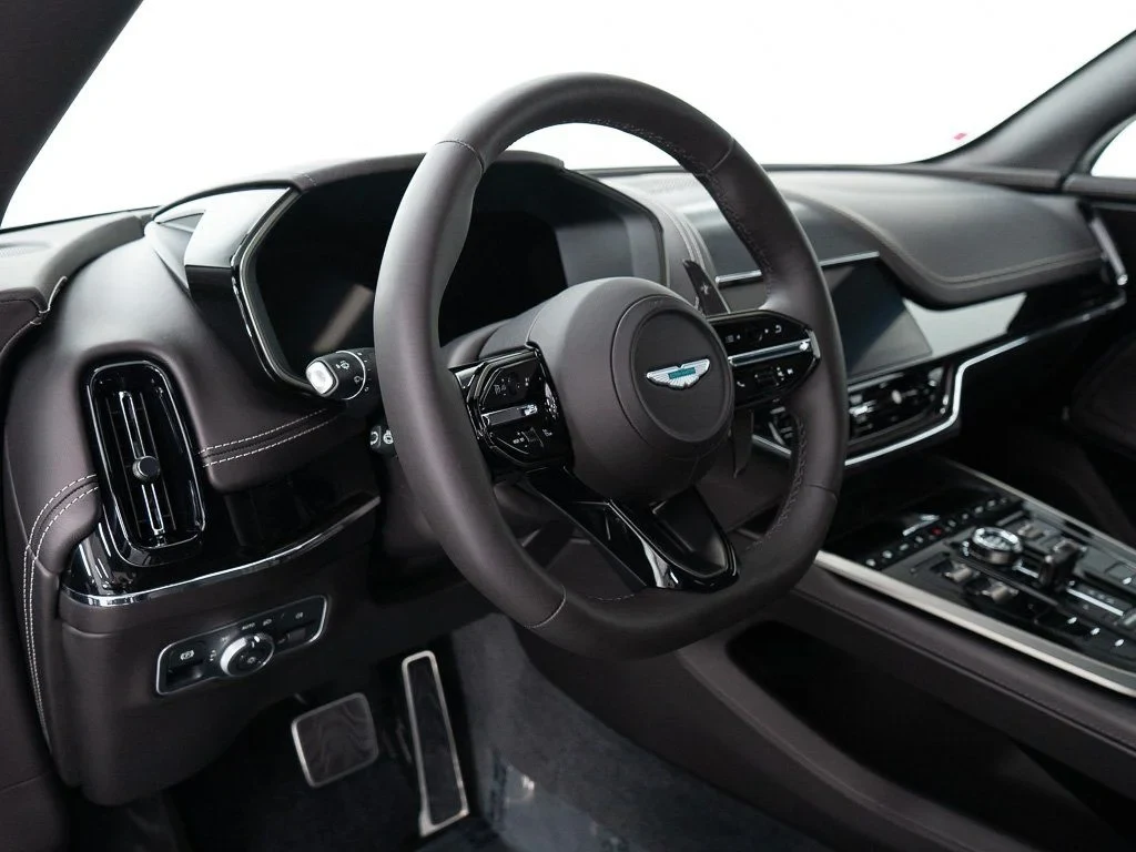 2026 Aston Martin DBX 707 interior, dashboard, Metallic Black