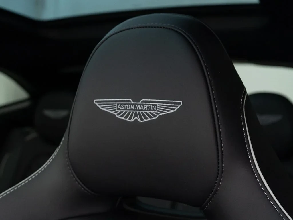 2026 Aston Martin DBX S interior, Onyx Black w/Stitching in Silver