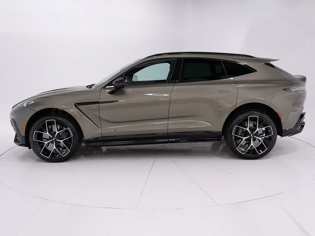2026 Aston Martin DBX S, side profile, Titanium Grey