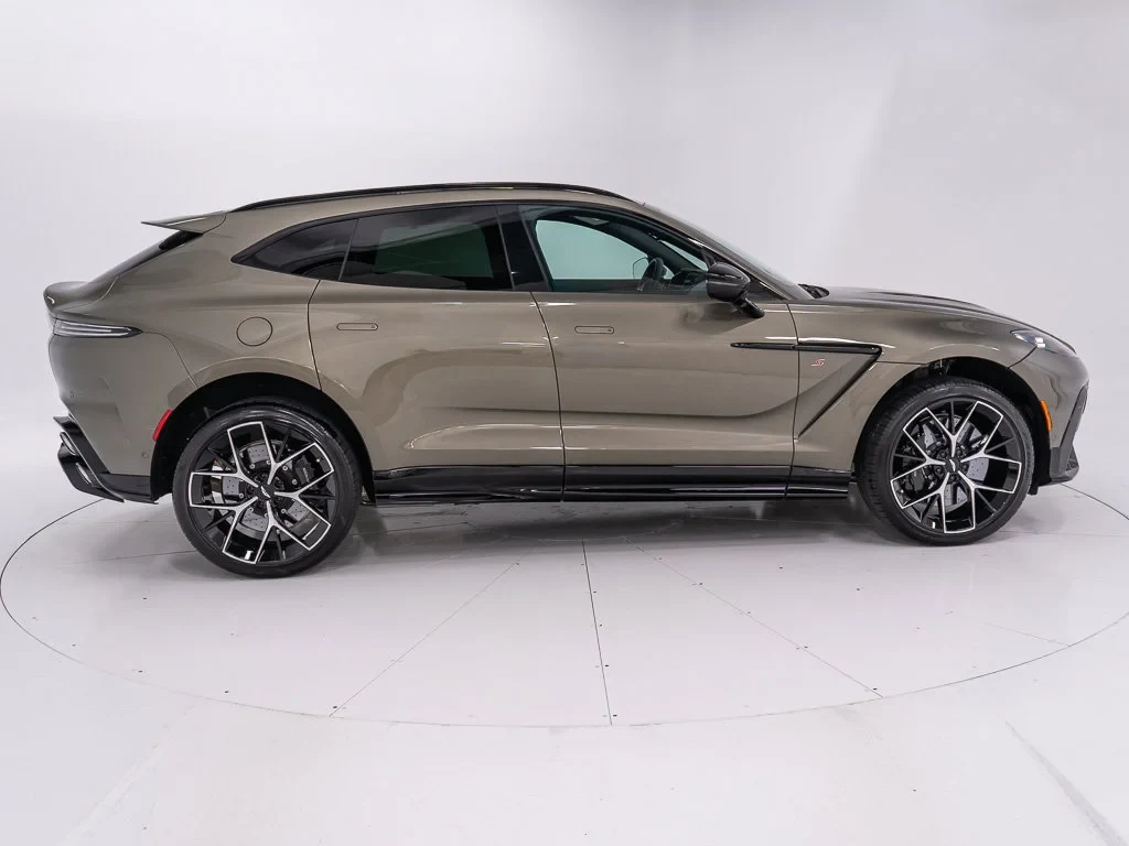 2026 Aston Martin DBX S, side profile, Titanium Grey
