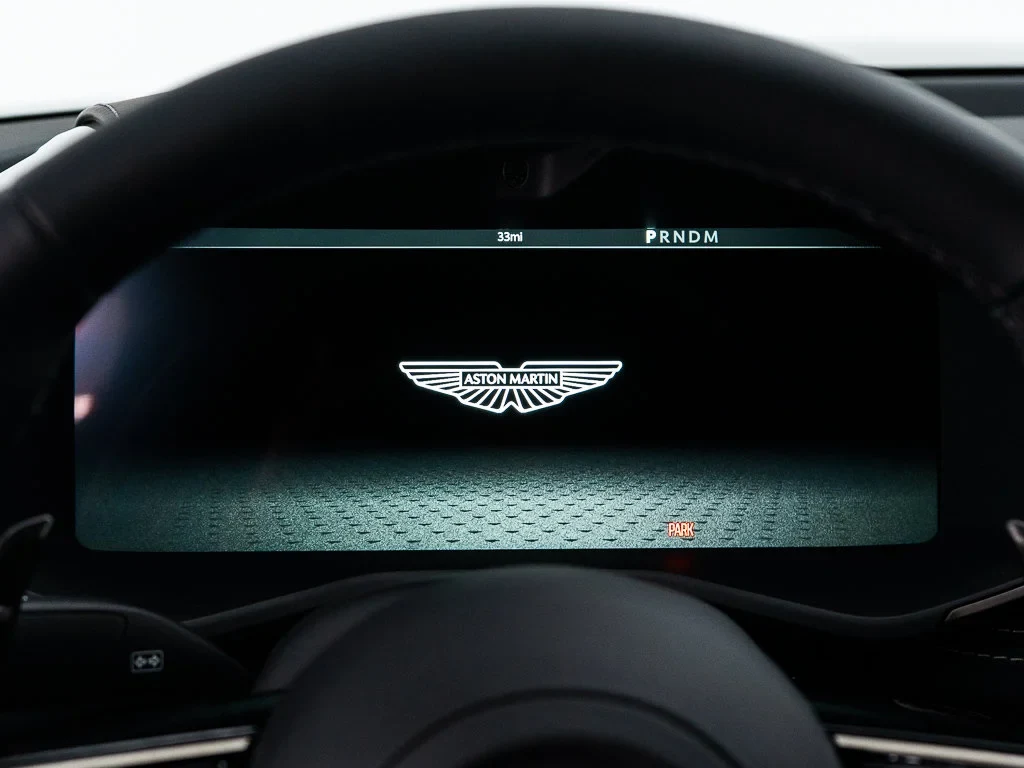 2026 Aston Martin DBX S interior, Onyx Black / Arden Green Metallic