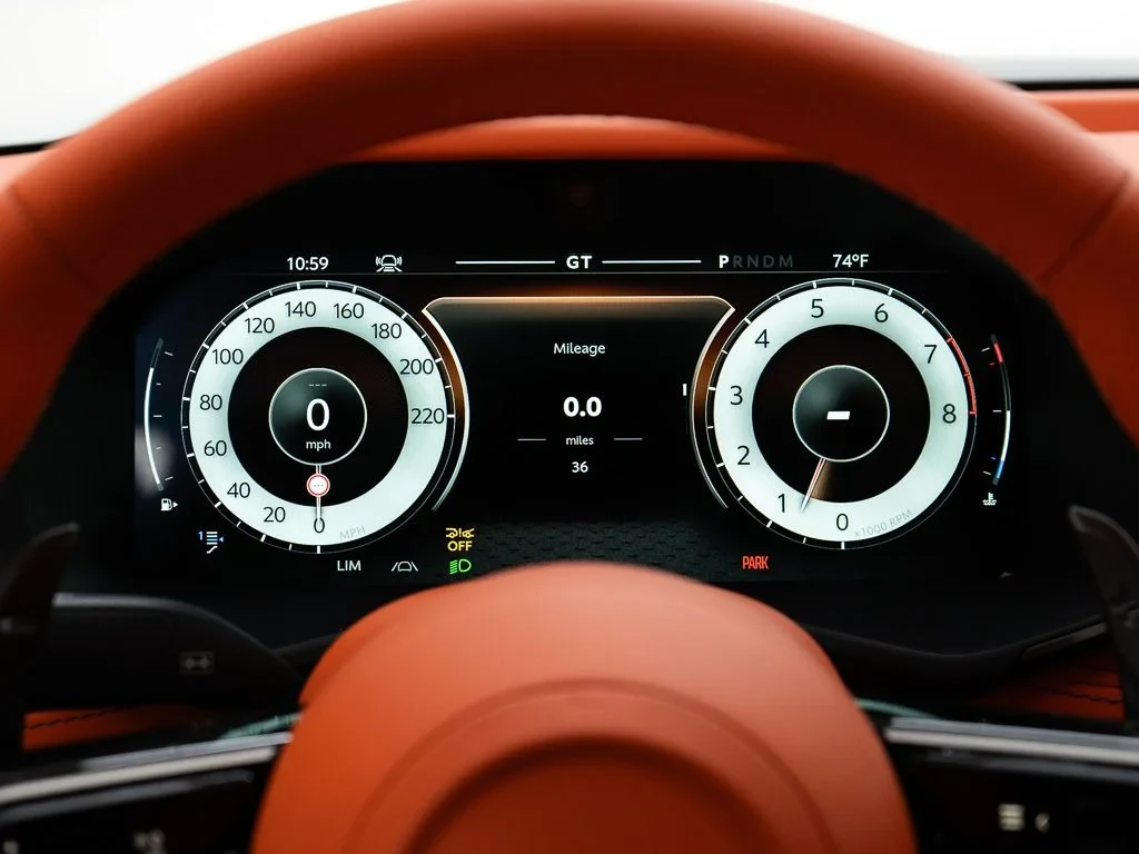 2026 Aston Martin DBX S interior, Q Californian Poppy