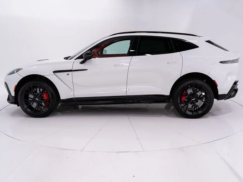 2026 Aston Martin DBX S, side profile, Zenith White