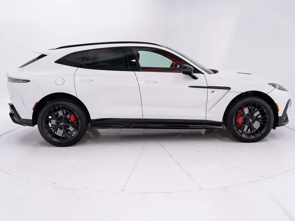 2026 Aston Martin DBX S, side profile, Zenith White