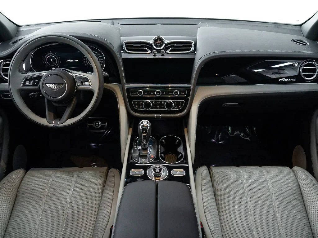 2026 Bentley Bentayga EWB Azure interior, dashboard, Gravity Grey / Beluga