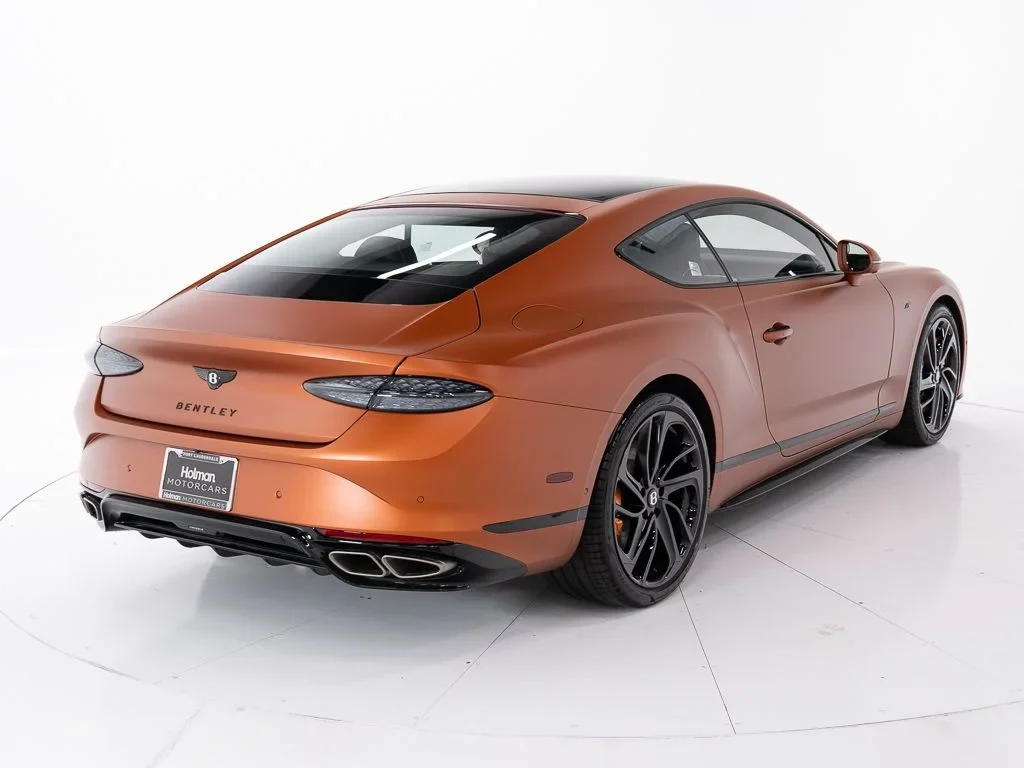 2026 Bentley Continental GT S for sale, exterior, Orange Flame Satin - by Mulliner