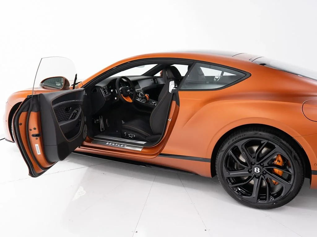 2026 Bentley Continental GT S for sale, exterior, Orange Flame Satin - by Mulliner
