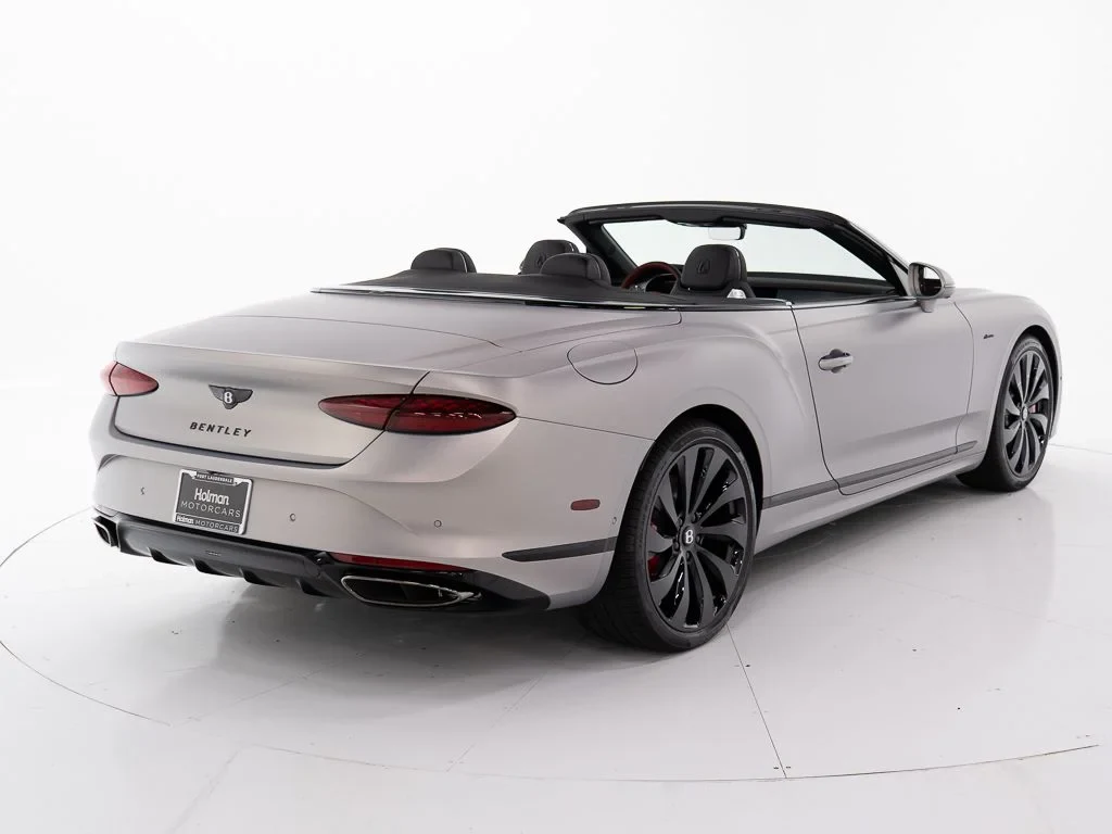 2026 Bentley Continental GTC Azure for sale, exterior, Extreme Silver Satin - by Mulliner