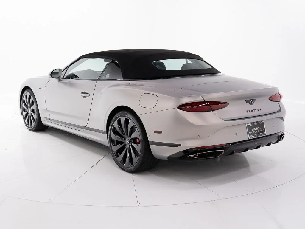 2026 Bentley Continental GTC Azure for sale, exterior, Extreme Silver Satin - by Mulliner