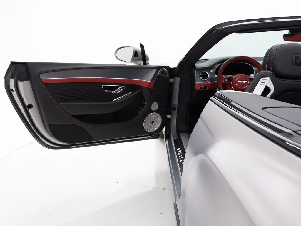 2026 Bentley Continental GTC Azure interior, door panel, Hotspur / Beluga