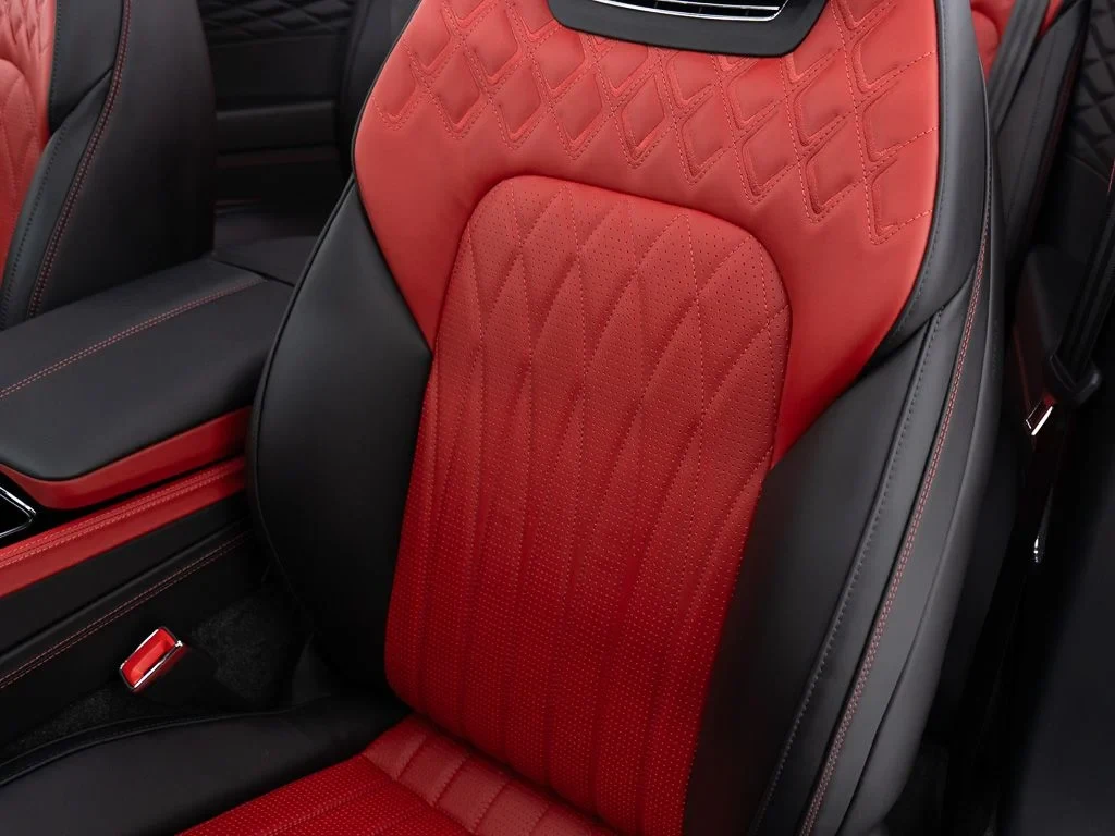 2026 Bentley Continental GTC Azure interior, seats, Hotspur / Beluga