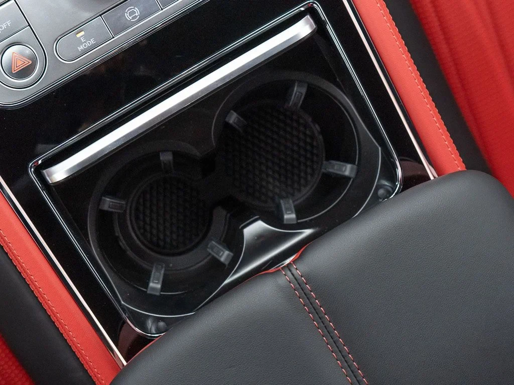 2026 Bentley Continental GTC Azure interior, center console, Hotspur / Beluga