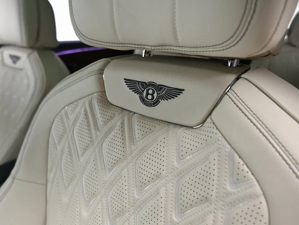 2026 Bentley Flying Spur Azure interior, seats, Linen and Imperial Blue
